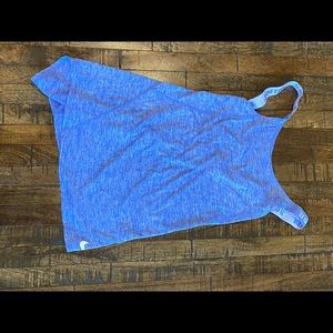 Girls Nike Blue Dri-Fit Tank Top